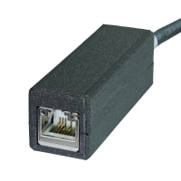 Cable de extensi&oacute;n LAN RJ45 blindado Cat.6 0,5m