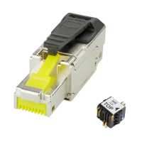 Cable de conexi&oacute;n M12-RJ45 PROFINET codificaci&oacute;n D M12 hembra a conector RJ45 AWG 2x2xAWG22 SF/UTP PVC 5,0m
