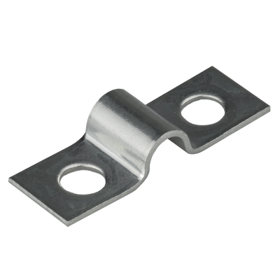 Cable fastening clamp according to DIN 72573 two-layer, galvanized steel