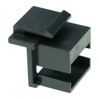 SC / SC OM3 Simplex Coupler with mounting frame