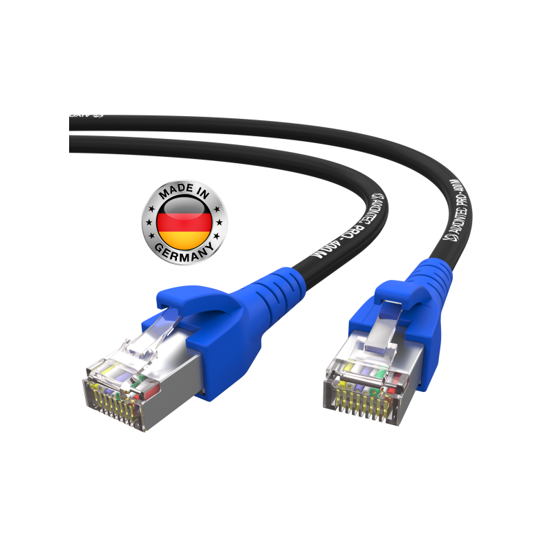 PRO-400M Cat.6 U/FTP RJ45 patch cord with Draka UC 400...