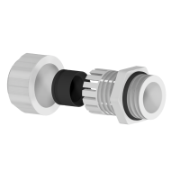 M25 x 1,5 IP68 Cable gland polyamide grey 9-16 mm 1