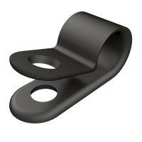 cable clamp black up to &Oslash; 8,0mm