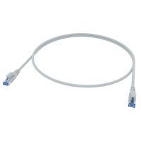 PRO-900M36 Universal Cat.6A RJ45 patch cord UV-resistant LSOH grey 15m