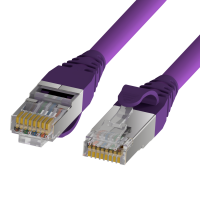 PRO-900S Cable de red Cat.6A S/FTP AWG 26/7 LSOH p&uacute;rpura Cat7. Cable de datos 10,0m