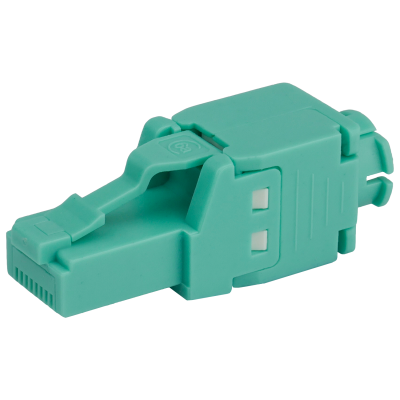 Conector RJ45 montable en campo Cat.6A sin apantallar