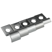 Cable fastening clamp according to DIN 72573 one-layer, galvanized steel