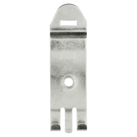 DIN-Schiene Montage Clip Metal Silver XS 14 mm