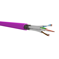 Cable de sensor/actuador M12 de 8 pines con codificaci&oacute;n A, apantallado macho a macho 2,0m