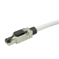 FMP PRO-1000 Cat.6A S/FTP Patch cord S23/1 LSOH white 3,0m