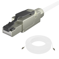FMP PRO-1000 Cat.6A S/FTP Cable de red AWG23/1 LSOH blanco 10,0m