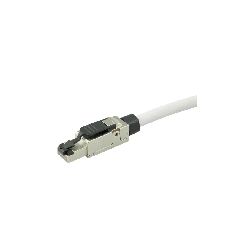 FMP PRO-1000 Cat.6A S/FTP Patch cord S23/1 LSOH white 25,0m