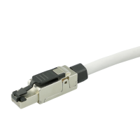 FMP PRO-1000 Cat.6A S/FTP Patch cord S23/1 LSOH white 100,0m